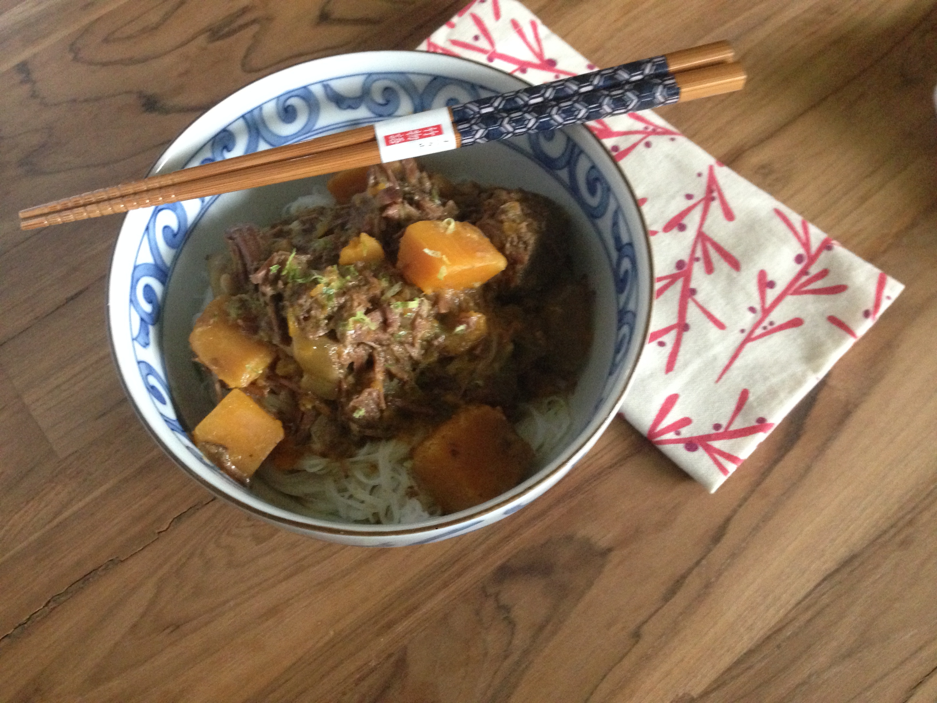 Curry Beef & Butternut Squash • Food For A Year: