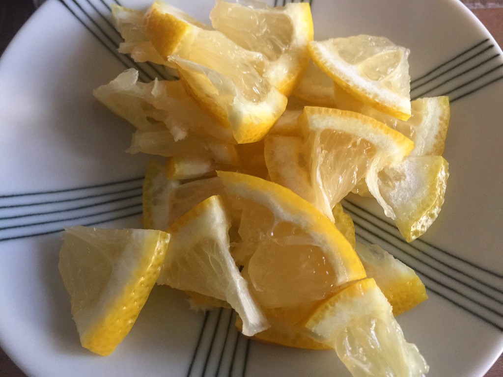 Lemon & Caper Cream Sauce • Food for a Year