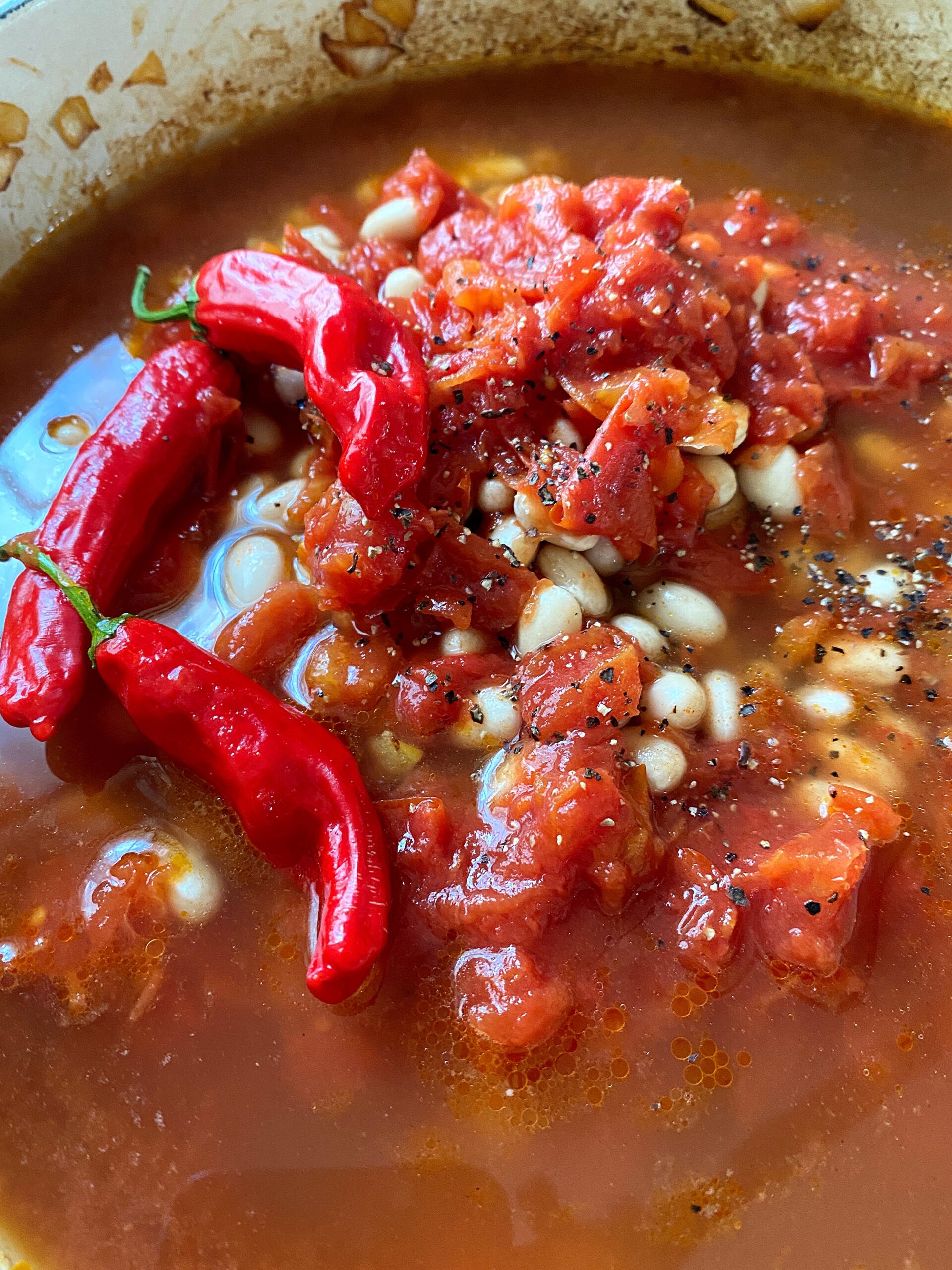 Basic Bean Soup • Food for a Year: